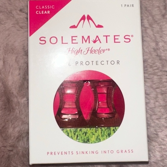 New solemates high heeled clear high heel heel protector classic - Picture 4 of 4